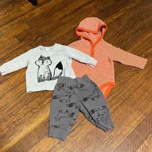 Carter’s Just One You | Fox 3 piece set